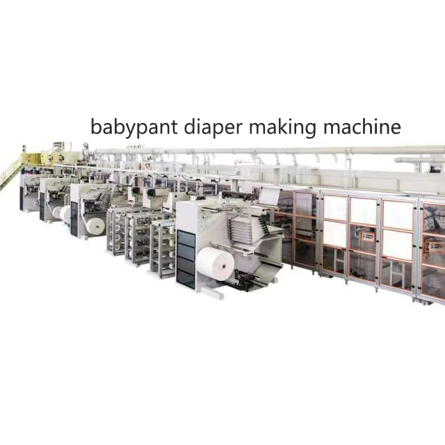 เครื่องทำผ้าอ้อมกางเกงเด็กอัตโนมัติ ขายเครื่องจักรมือสองแบรนด์ใหม่จากผู้ผลิตในจีน