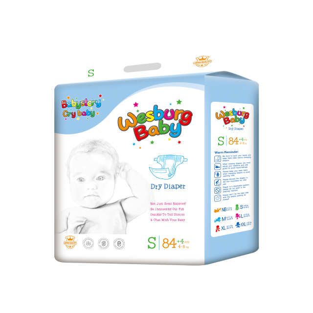 Wesburgbaby superdry กางเกงผ้าอ้อมเด็ก ขอบเอวยืด 360° 