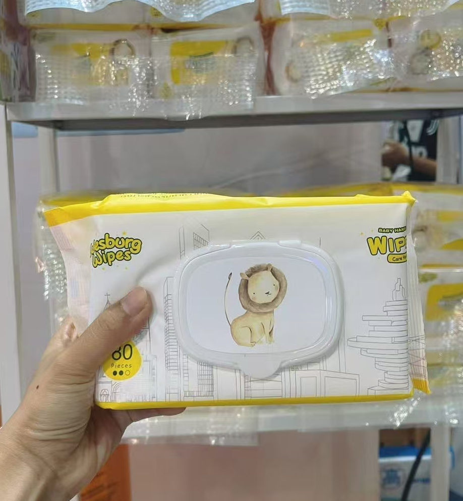 Wesubrg home care ทิชชู่เปียกเช็ดมือและใบหน้าของ wesubrg กระดาษเปียกสำหรับทารกและแม่และใช้ในบ้าน