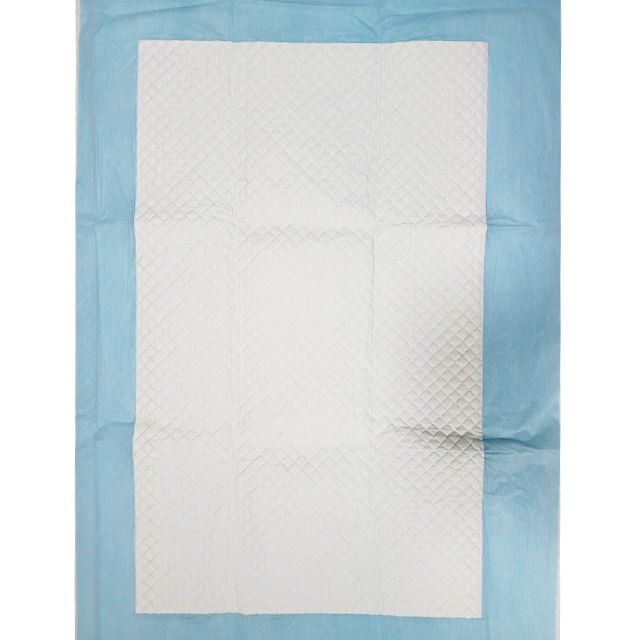 ผลิตภัณฑ์ดูแลส่วนบุคคลแบบใช้แล้วทิ้ง 60*90 อันเดอร์แพดจาก Wesburg แบรนด์แคร์ แกนดูดซับที่แข็งแกร่งจากเยื่อไม้ของสหรัฐอเมริกา