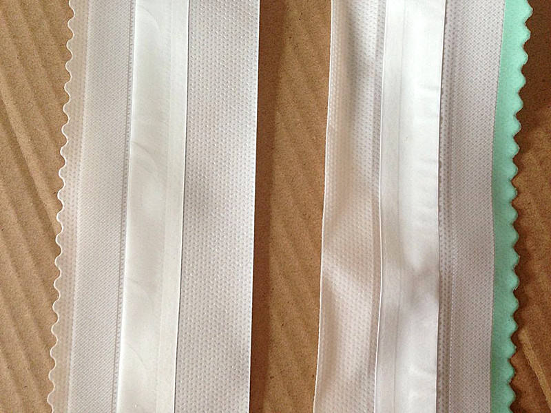 ผ้าอ้อมเด็กและผ้าอ้อมผู้ใหญ่วัตถุดิบตะขอเกี่ยวเทปกาวด้านวิเศษนอนวูฟเวน