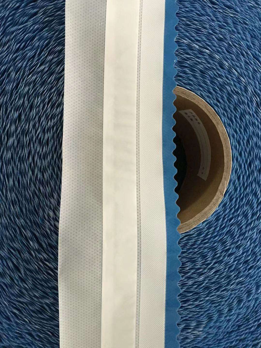 ผ้าอ้อมเด็กและผ้าอ้อมผู้ใหญ่วัตถุดิบตะขอเกี่ยวเทปกาวด้านวิเศษนอนวูฟเวน