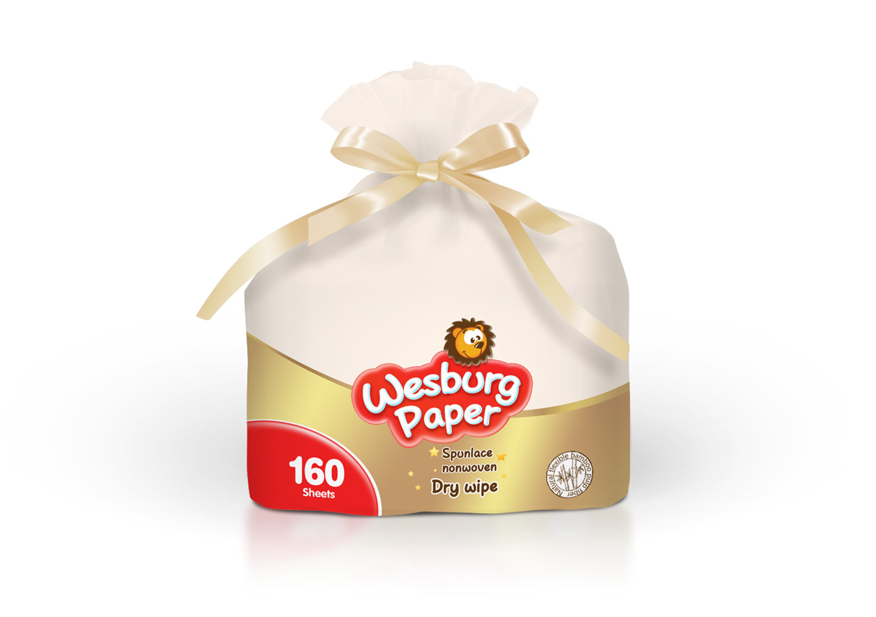 สปันจ์ผ้านอนวูฟเวน เส้นใยวิสโคส เส้นใยไม้ไผ่ เส้นใยฝ้าย ES 