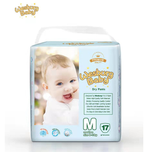 Wesburg ผ้าอ้อมเด็กแบบใช้แล้วทิ้งแบบบางพิเศษ Baby Premium และกางเกงแบบดราย (NB ถึง XXXL)